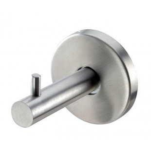 Cubicle Coat Hook in Satin Stainless Steel