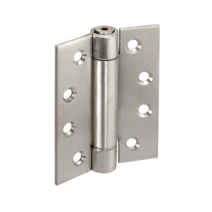 4 x 3 inch Adjustable Sprung Hinges for Cubicle Doors