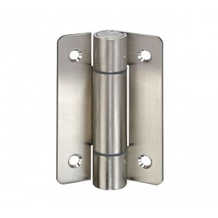 Unsprung Hinges for Toilet Cubicles in Satin Stainless Steel