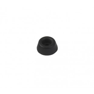 Cubicle Door Buffer in Black with 8mm Projection