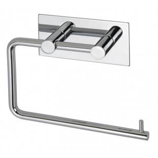 Stainless Steel Toilet Roll Holder with Adhesive Fit