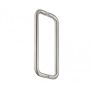25mm Satin Stainless Steel Back to Back Pull Handles for Cubicle Doors