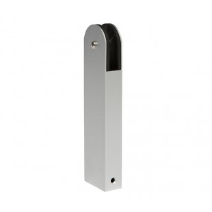 Aluminium 150mm High Curved Partition Support Leg