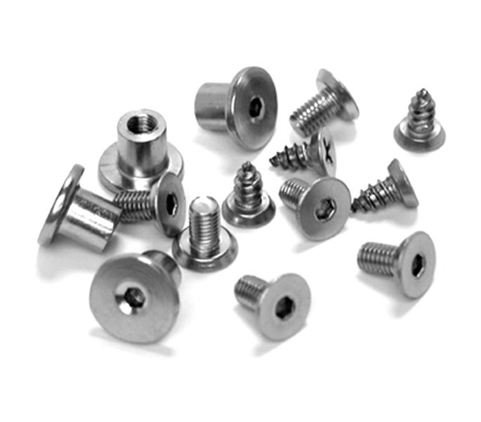 Grade 316 Hinge Bolt Through Fixing Pack for 13mm Board Cubicle