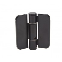 Matte Black Finish Adjustable Sprung Cubicle Hinges