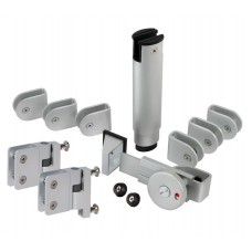 Aluminium Cubicle 13mm Board Fittings Pack 