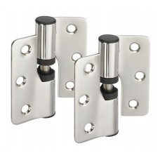 Polished Stainless Steel Toilet Cubicle Gravity Hinges