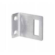 Satin Stainless Steel Angle Lock Keep for 20mm Partition