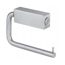Stainless Steel Toilet Roll Holder with Adhesive Fit