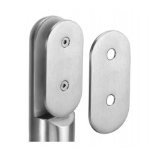 Leg Support Patch Fitting for Glass Cubicles