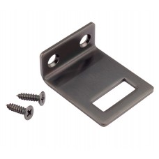 Matte Black Stainless Steel Angle Keep for 20mm Cubicles