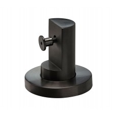 20mm High Matte Black Stainless Steel Toilet Cubicle Legs 