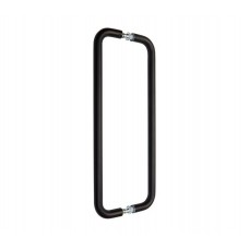 19mm Matte Black Back to Back Pull Handles for Cubicle Doors