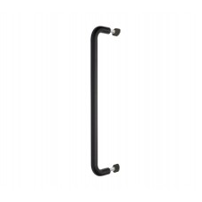 19mm Matte Black Bolt Through Disc Pull Handles for Cubicle Doors