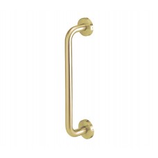Satin Brass Surface Fix Grabrail for Cubicle Doors