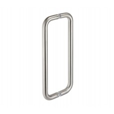 19mm Satin Stainless Steel Back to Back Pull Handles for Cubicle Doors
