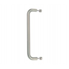 19mm Satin Stainless Steel Bolt Through Disc Grabrail for Cubicle Doors