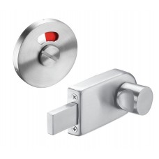Satin Stainless Steel Toilet Cubicle Indicator Bolt with Emergency Release