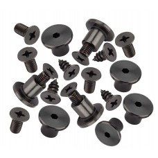 Matte Black Hinge Fixings for 13mm Board
