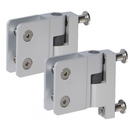Aluminium Gravity Hinge Pair for 13mm Partition