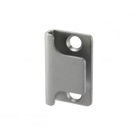 Toilet Cubicle Lock Keep U Shaped Anodised Aluminium