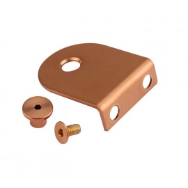 Copper Finish Stainless Steel L Shaped Brackets for 13mm 