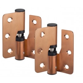 Satin Copper Stainless Steel Toilet Cubicle Gravity Hinges