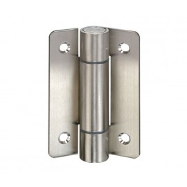 Unsprung Hinges for Toilet Cubicles in Satin Stainless Steel