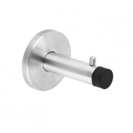 65mm Stainless Steel Cubicle Coat Hook with Buffer