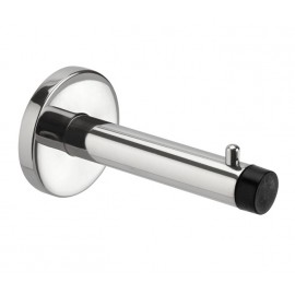 Coat Hook for Cubicle with Buffer in Stainless Steel