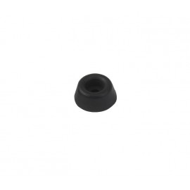 Cubicle Door Buffer in Black with 8mm Projection