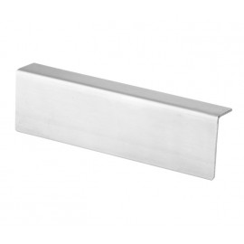 3 Metre Satin Stainless Steel Angle Headrail for 20mm 