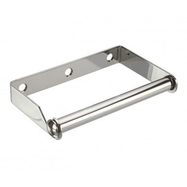 Toilet Roll Holder in Polished Stainless Steel 