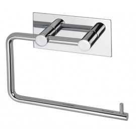Stainless Steel Toilet Roll Holder with Adhesive Fit