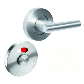 Heavy Duty Toilet Cubicle Lock and Indicator for use with Mortice Deadbolt