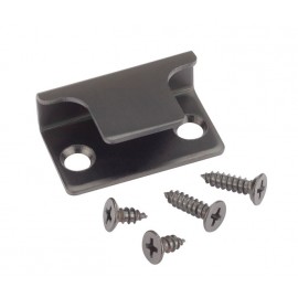 Matte Black Stainless Steel U Shaped Keep for Cubicles 