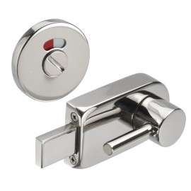 Polished Stainless Steel Disabled Toilet Door Lock with Emergency Release