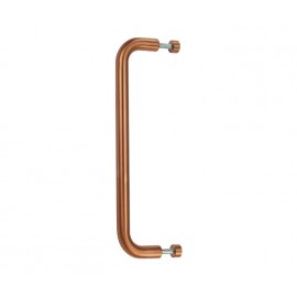 19mm Satin Copper Bolt Through Disc Pull Handles for Cubicle Doors