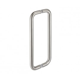 19mm Satin Stainless Steel Back to Back Pull Handles for Cubicle Doors