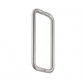 25mm Satin Stainless Steel Back to Back Pull Handles for Cubicle Doors
