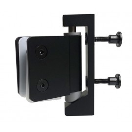 Black Toilet Cubicle Pivot Hinge