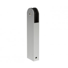 Aluminium 150mm High Curved Partition Support Leg