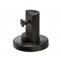 20mm High Matte Black Stainless Steel Toilet Cubicle Legs 