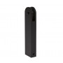 Non Adjustable Matte Black Aluminium Cubicle Leg Support 