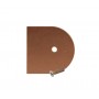 Matte Black Finish Adjustable Sprung Cubicle Hinges