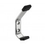 Polished Stainless Steel Buffered Hat and Coat Hook