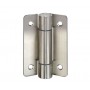 Unsprung Hinges for Toilet Cubicles in Satin Stainless Steel