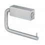 Stainless Steel Toilet Roll Holder with Adhesive Fit