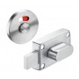 Face Fix Satin Stainless Steel Toilet Cubicle Door Locks with Emergency Release