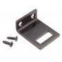 Matte Black Stainless Steel Angle Keep for 20mm Cubicles